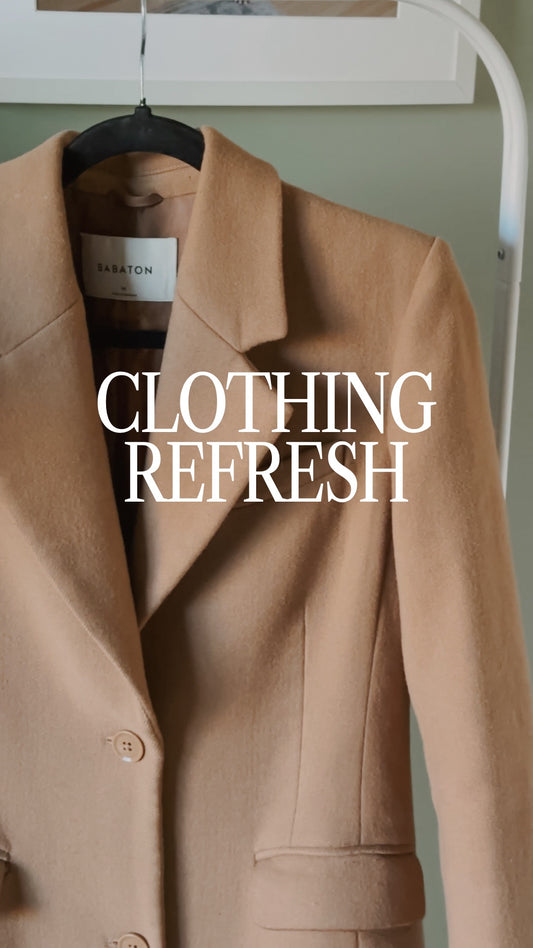 How to Refresh Your Clothes For Under $15 and 15 Minutes